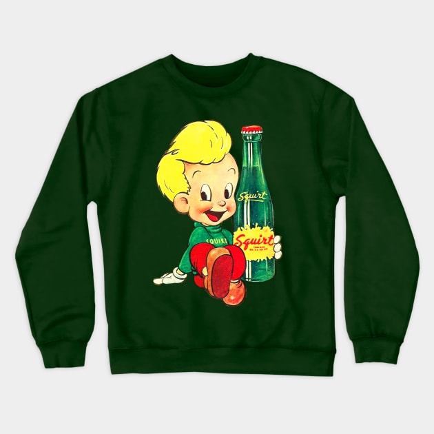 Squirt Boy Crewneck Sweatshirt by MindsparkCreative